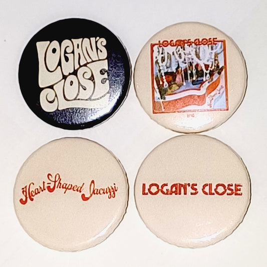 Logan's Close Badge Set