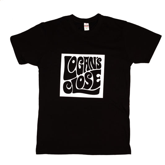 Logan's Close Logo T-Shirt – Schwarz/Weiß